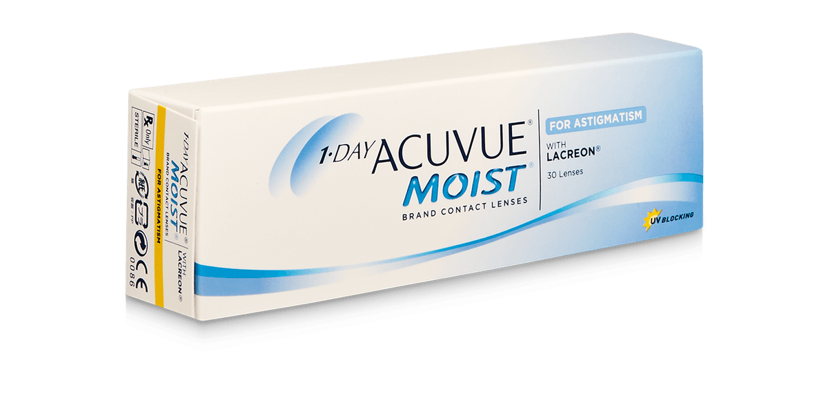 1-Day ACUVUE® Moist Astigmatismo